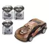 22 X 16 Cm Metal 4 Assorted Car