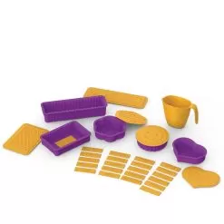 Magic Kidchen Choco Grams Set Of Burner Molds