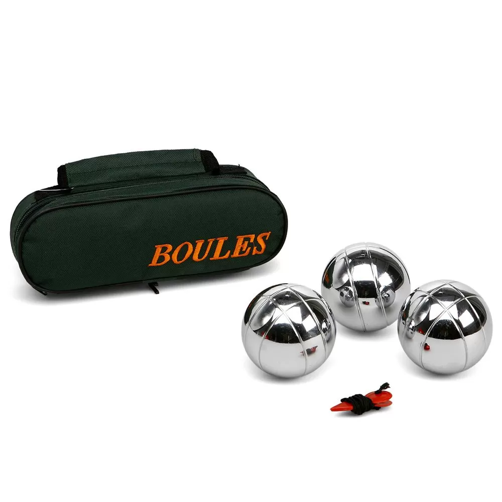 Metal Petanca Set 3 Balls Fishing Game 1 Metal Petanca Set 3 Balls Fishing Game