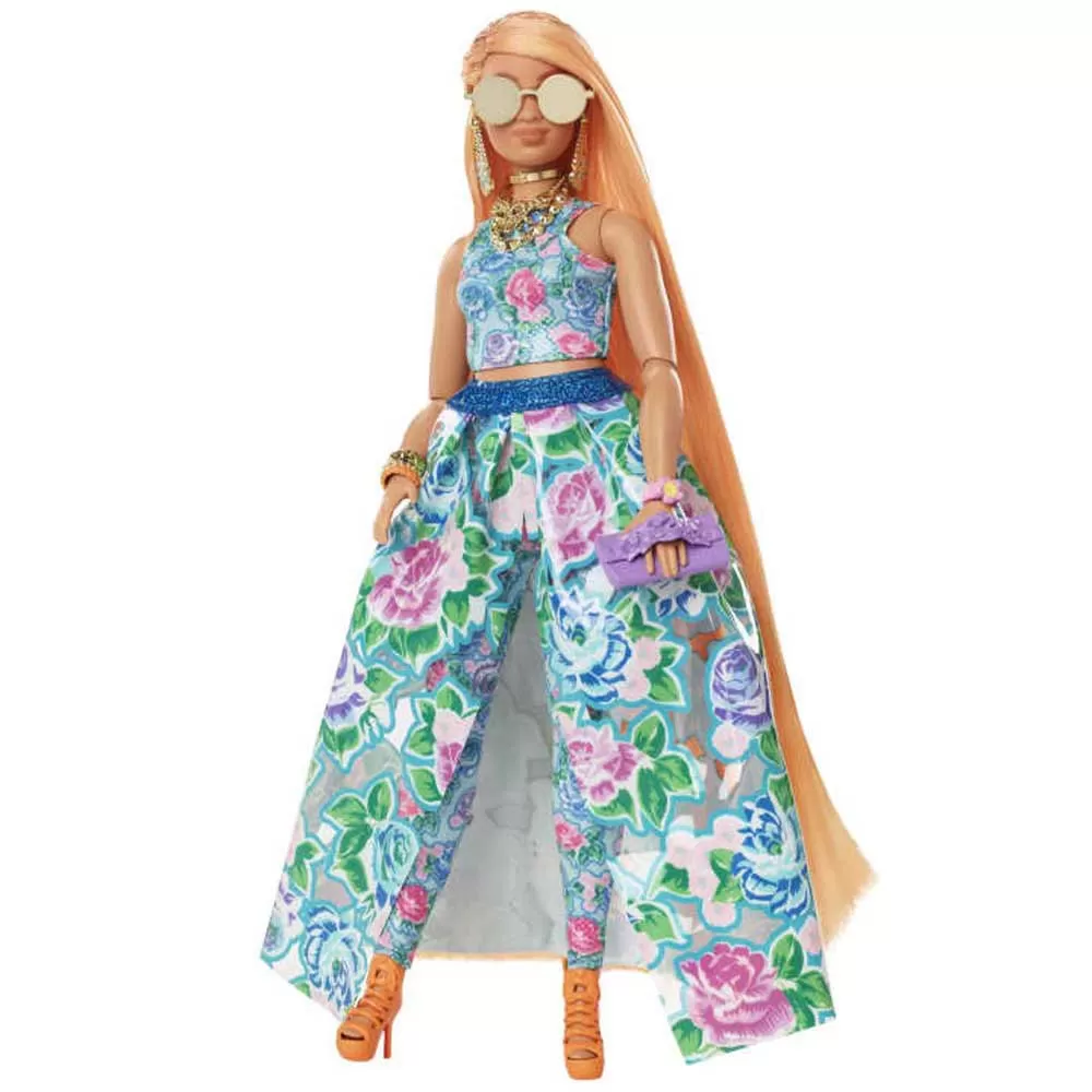 Barbie Extra Fancy Floral Look Doll 4 Barbie Extra Fancy Floral Look Doll - Image 4