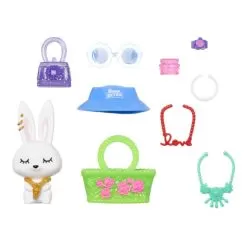 Barbie Extra Flower Power Poncho And Pet Toy Doll 7 Barbie Extra Flower Power Poncho And Pet Toy Doll -Toy Shop barbie extra flower power poncho and pet toy doll 2