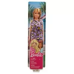 Barbie Lilac Heart Print Dress -Toy Shop barbie lilac heart print dress 2
