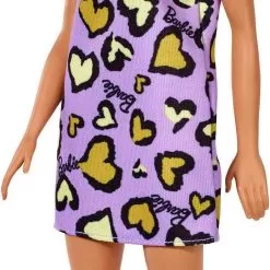 Barbie Lilac Heart Print Dress -Toy Shop barbie lilac heart print dress 3