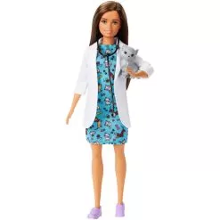 Barbie Pet Vet Brunette Doll 12 Barbie Pet Vet Brunette Doll -Toy Shop barbie pet vet brunette doll 5