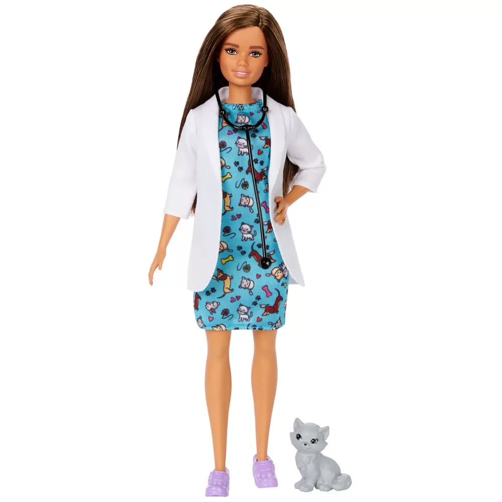 Barbie Pet Vet Brunette Doll 1 Barbie Pet Vet Brunette Doll
