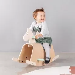 Wooden Rocking Horse -Toy Shop beeloom wooden rocking horse 7
