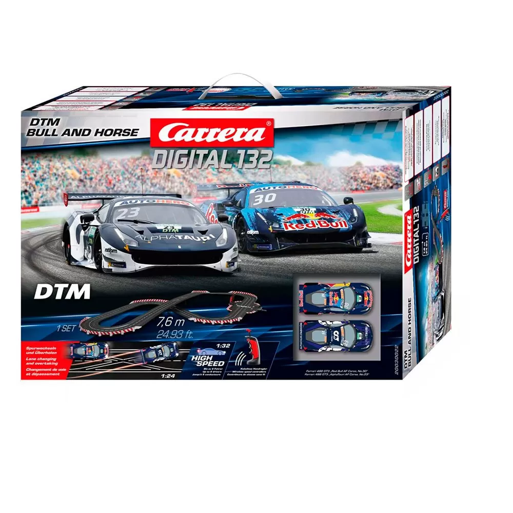 Carrera Digital 132 DTM Bull Horse 20030022 Racing Circuit 2 Carrera Digital 132 DTM Bull Horse 20030022 Racing Circuit - Image 2