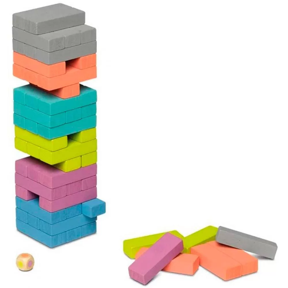 Past Balance Tower Wooden Game 2 Past Balance Tower Wooden Game - Image 2