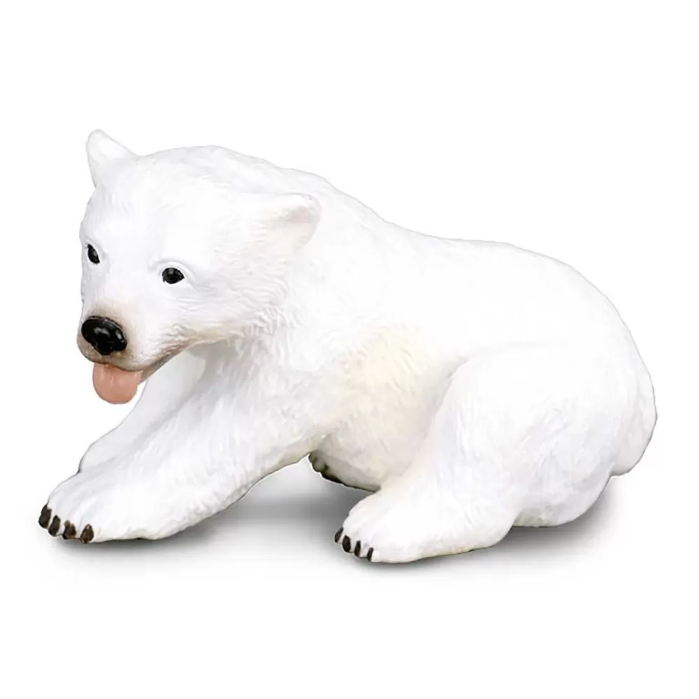 Collecta Polar Bear Puppy Sitting Figure 1 Collecta Polar Bear Puppy Sitting Figure