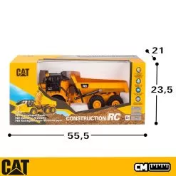 Cat 1:24 Radio Controlled Articulated Dump Truck Remote Control -Toy Shop color baby cat 124 radio controlled articulated dump truck remote control 8
