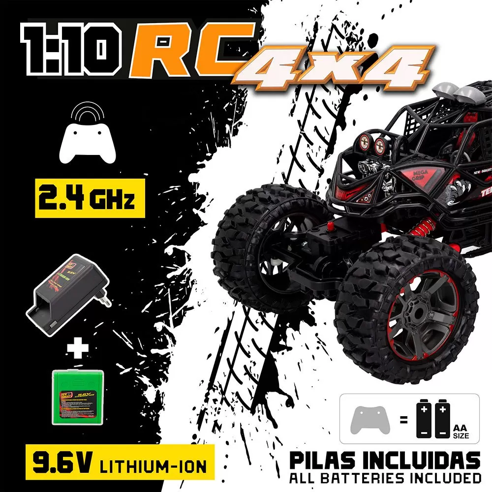 Terrainger 4x4 1:10 RC Vehicle Remote Control 3 Terrainger 4x4 1:10 RC Vehicle Remote Control - Image 3
