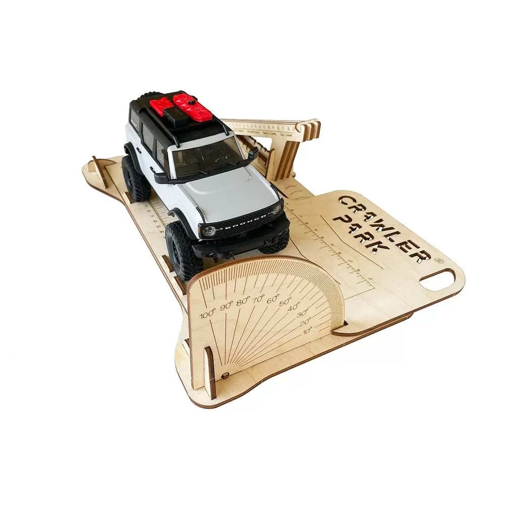 RC Crawler Park Suspension Test Ramp Remote Control 1 RC Crawler Park Suspension Test Ramp Remote Control