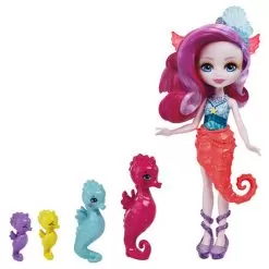 Royal Enchantimmals Ocean Kingdom Sedda Seahorse Family Dolls