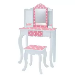 Gisele VEN-TD-11670F Vanity Table Set