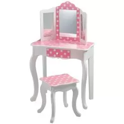 Gisele VEN-TD-11670F Vanity Table Set 12 Gisele VEN-TD-11670F Vanity Table Set -Toy Shop fantasy fields gisele ven td 11670f vanity table set 4