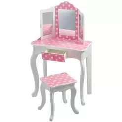 Gisele VEN-TD-11670F Vanity Table Set 13 Gisele VEN-TD-11670F Vanity Table Set -Toy Shop fantasy fields gisele ven td 11670f vanity table set 5