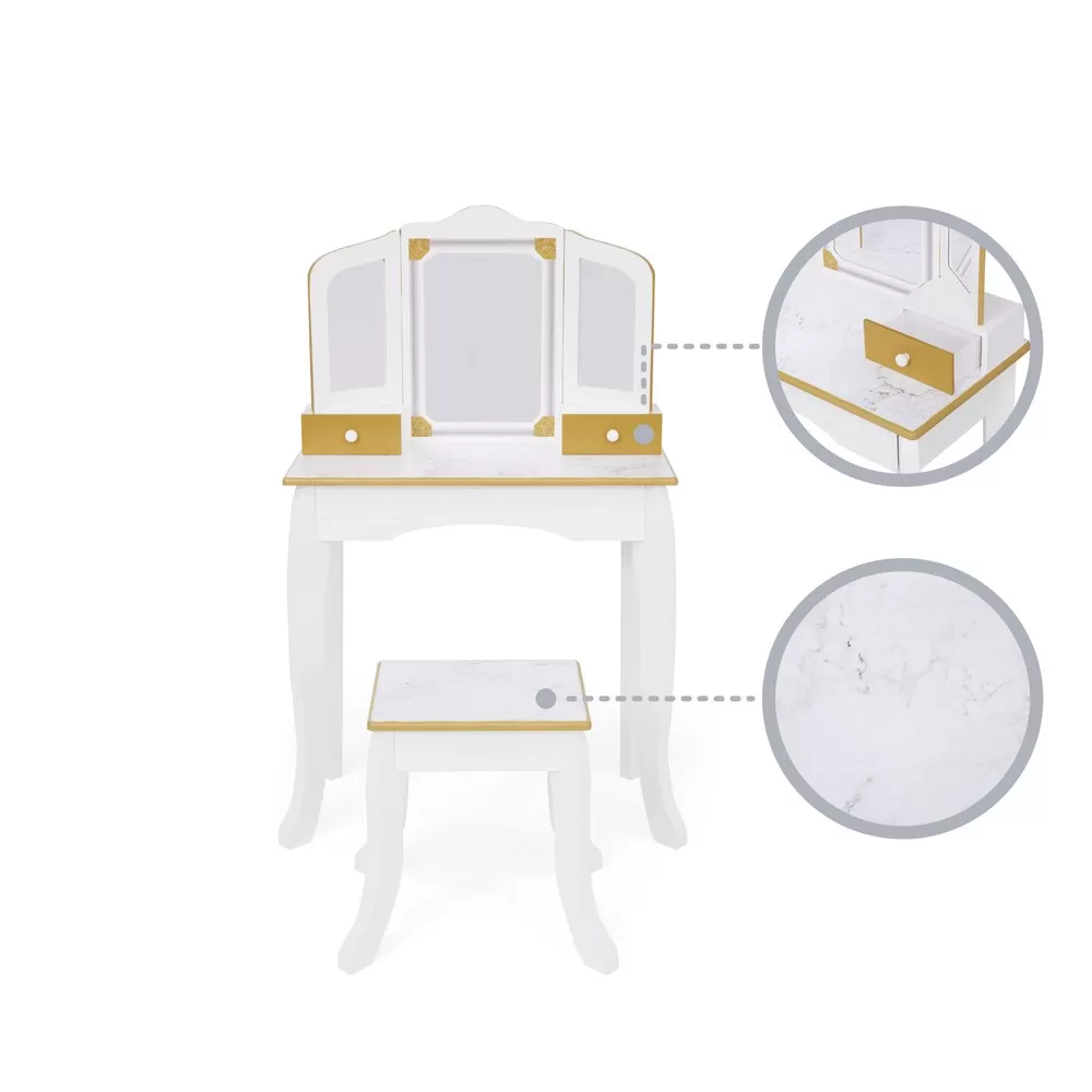 Versailles Vanity Table Set 7 Versailles Vanity Table Set - Image 7