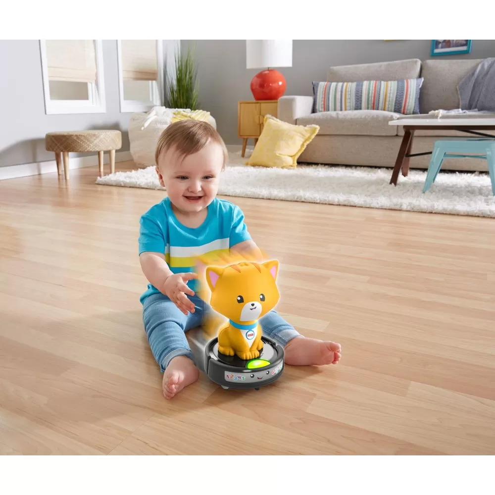 Fisher Price Laugh And Learn Crawl-after Cat On A Vac 2 Fisher Price Laugh And Learn Crawl-after Cat On A Vac - Image 2