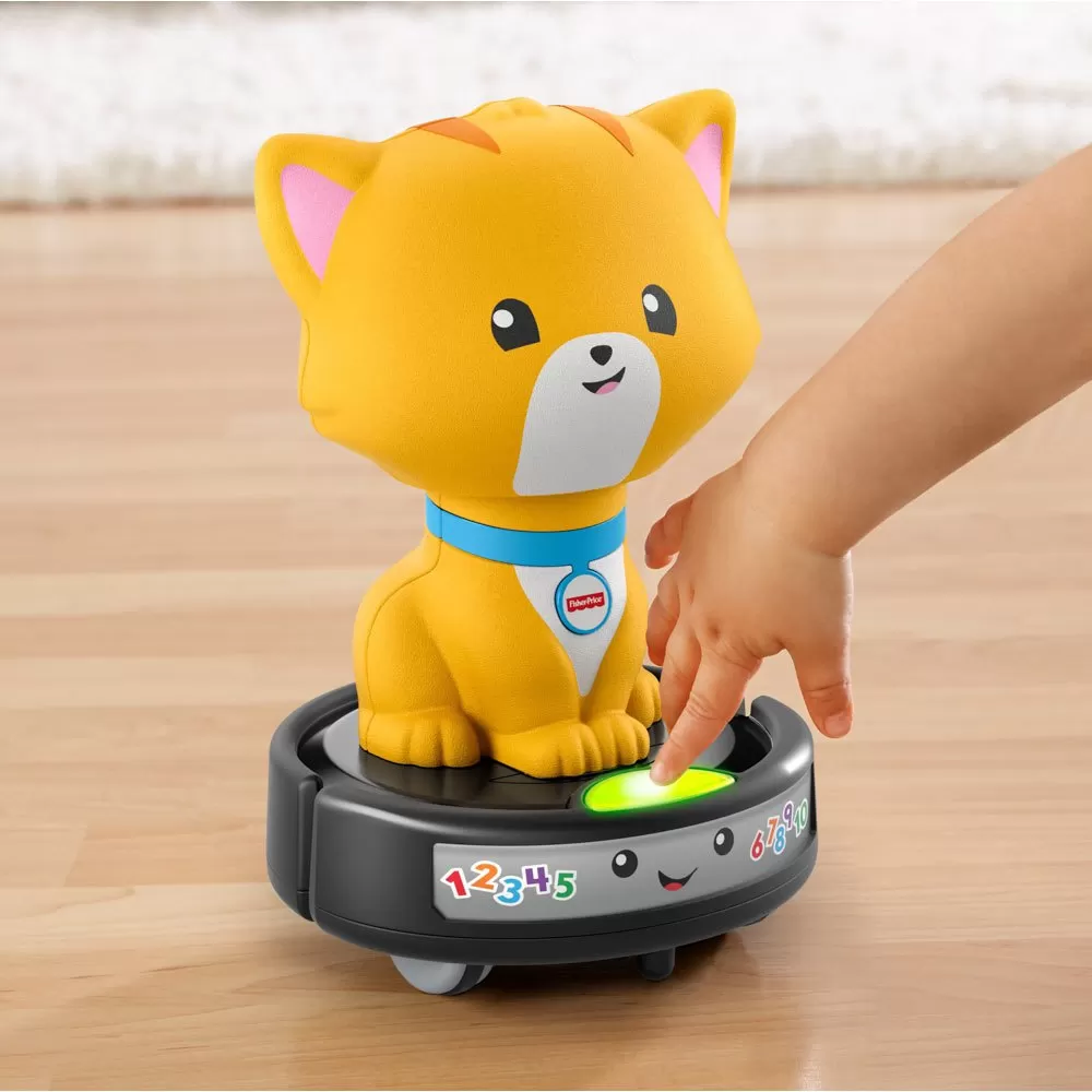 Fisher Price Laugh And Learn Crawl-after Cat On A Vac 4 Fisher Price Laugh And Learn Crawl-after Cat On A Vac - Image 4