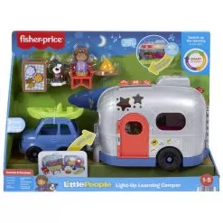Fisher Price Little People Car With Caravan Car -Toy Shop fisher price little people car with caravan car 4