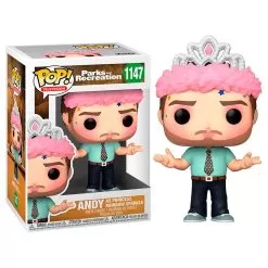 FUNKO POP Parks And Rec Andy As Princess Rainbow Sparkle -Toy Shop funko pop parks and rec andy as princess rainbow sparkle 2