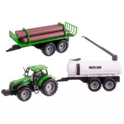 Genérico Tractor Set With 2 Granja 26x46 Cm Tracks