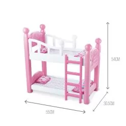 Doble Bunk Bed Playset 53 Cm -Toy Shop giros doble bunk bed playset 53 cm 2
