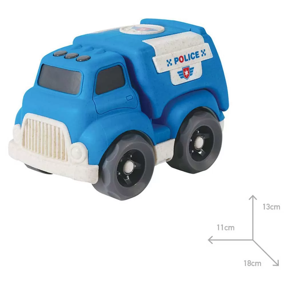 Eco F/W Bioplastic Car 18 Cm Police 2 Eco F/W Bioplastic Car 18 Cm Police - Image 2