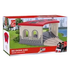 Hape Big Engine E3704 Toy Shed -Toy Shop hape big engine e3704 toy shed 5