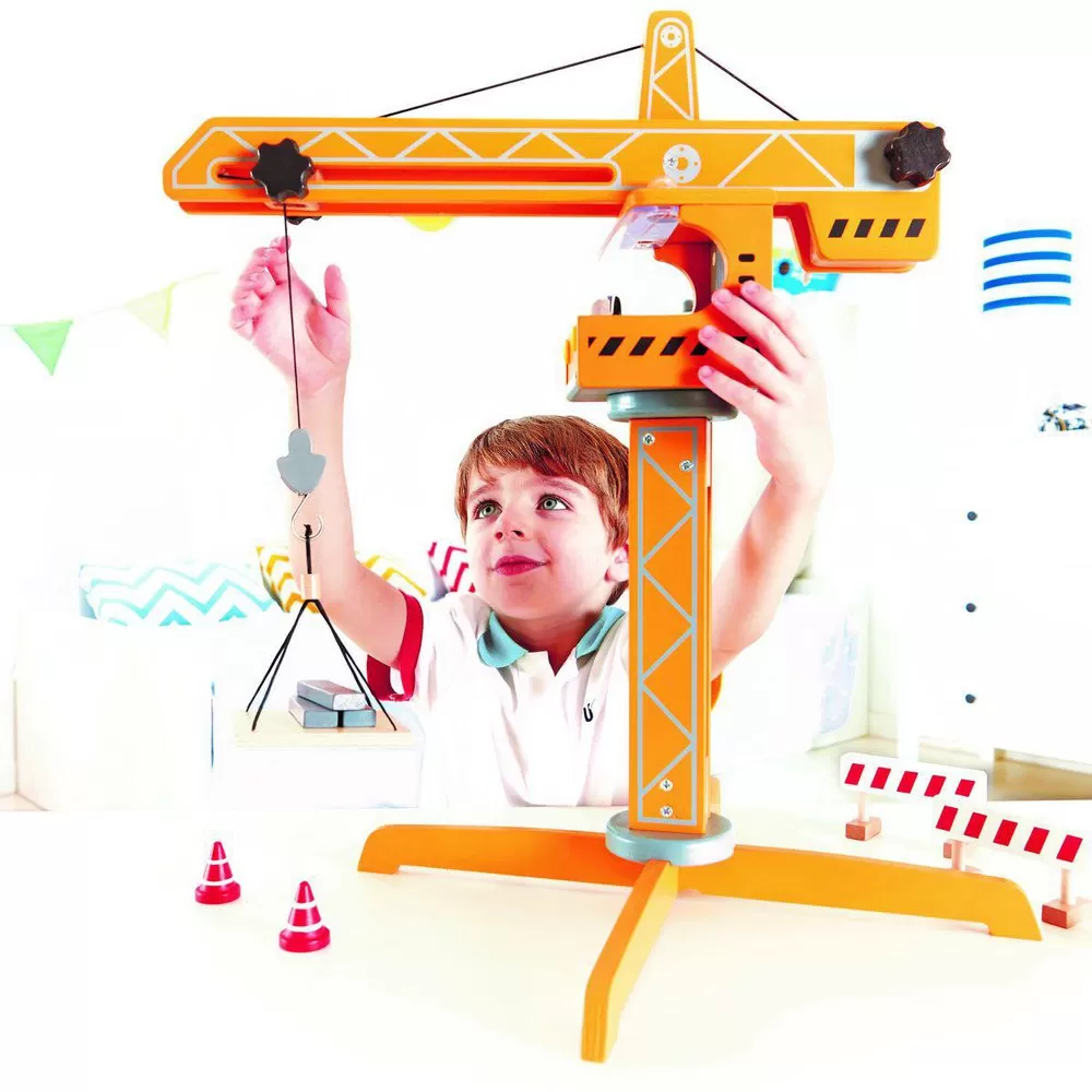 Hape Crane Lift 3 Hape Crane Lift - Image 3