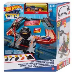 Hot Wheels City Expansion Track Pack Set And Car -Toy Shop hot wheels city expansion track pack set and car 3