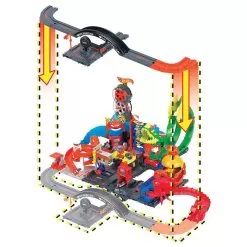 Hot Wheels City Expansion Track Pack Set And Car -Toy Shop hot wheels city expansion track pack set and car 7