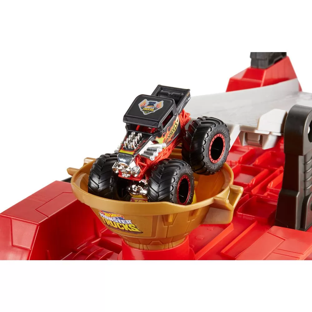 Hot Wheels Monster Trucks Downhill Race And Go 3 Hot Wheels Monster Trucks Downhill Race And Go - Image 3