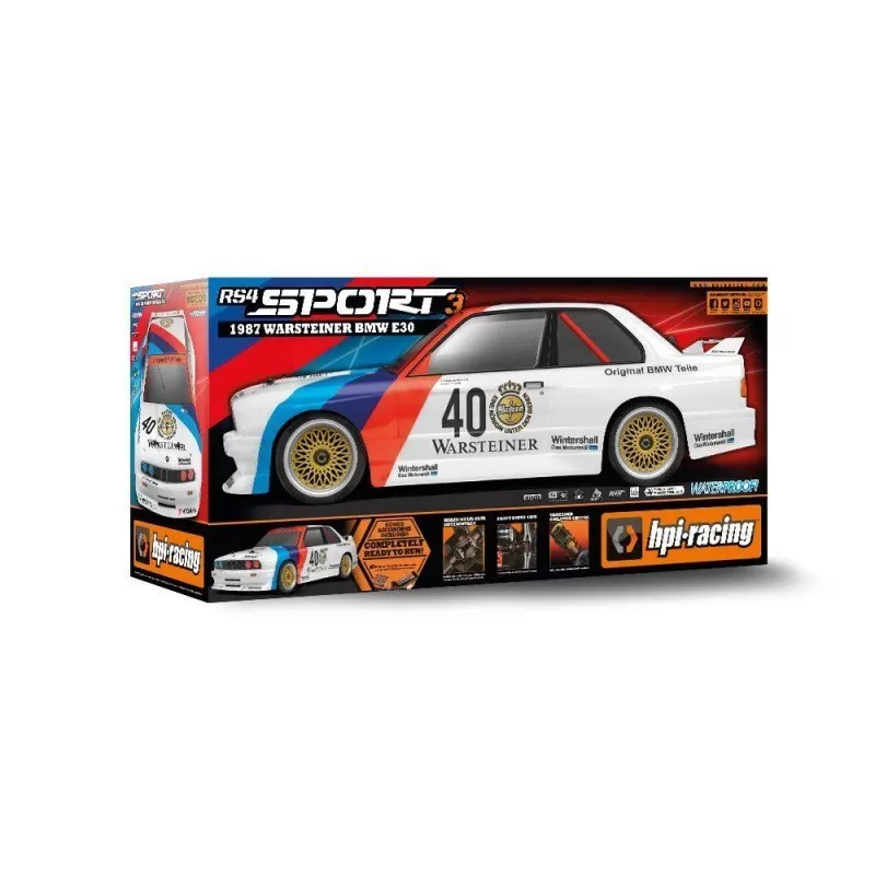HPI Racing BMW M3 E30 Remote Control Car 4 HPI Racing BMW M3 E30 Remote Control Car - Image 4