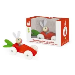 Janod Lapin Carrot Car -Toy Shop janod lapin carrot car 2