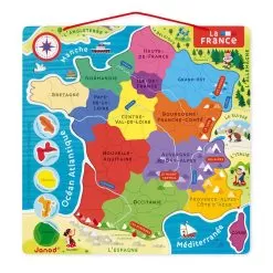 Janod Magnetic France Map -Toy Shop janod magnetic france map 2
