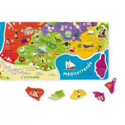 Janod Magnetic France Map -Toy Shop janod magnetic france map 3
