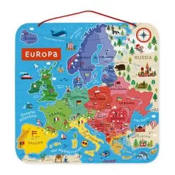 Janod Magnetic Maps Europe Italian Version -Toy Shop janod magnetic maps europe italian version 2