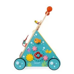 Janod Multi-Activities Cat Baby Walker -Toy Shop janod multi activities cat baby walker 3