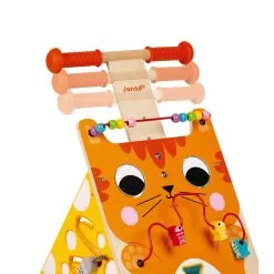 Janod Multi-Activities Cat Baby Walker -Toy Shop janod multi activities cat baby walker 4