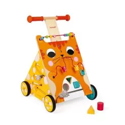Janod Multi-Activities Cat Baby Walker -Toy Shop janod multi activities cat baby walker 7