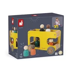 Janod School Bus -Toy Shop janod school bus 7
