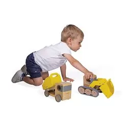 Janod Volley And Excavator Truck 17 Janod Volley And Excavator Truck -Toy Shop janod volley and excavator truck 5