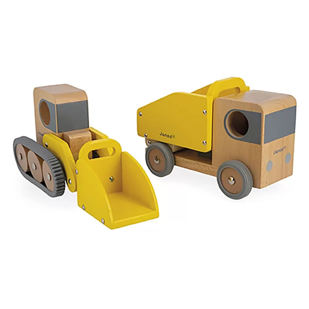 Janod Volley And Excavator Truck 9 Janod Volley And Excavator Truck - Image 9