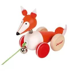 Janod Zigolos Pull Along Fox