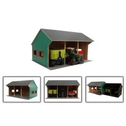 Kids Globe Agricultural Vehicles 1:16 Toy Shed