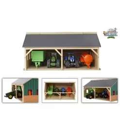 Kids Globe Farm Tractors 1:50 Toy Shed -Toy Shop kids globe farm tractors 150 toy shed 5