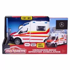 Majorette Grand Series Gs Ambulance Mercedes Benz 125 Cm Light And Sound -Toy Shop majorette grand series gs ambulance mercedes benz 125 cm light and sound 2