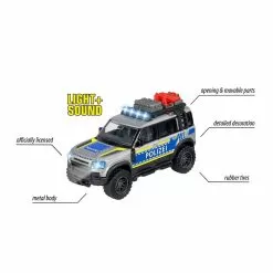 Majorette Grand Series Gs Land Rover Police 125 Cm Light And Sound -Toy Shop majorette grand series gs land rover police 125 cm light and sound 2