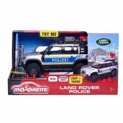 Majorette Grand Series Gs Land Rover Police 125 Cm Light And Sound -Toy Shop majorette grand series gs land rover police 125 cm light and sound 3